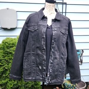 Dear John Denim, black jacket size Large